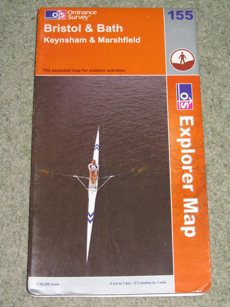 Ordnance Survey Explorer 1:25,000: Sheet 155 Bristol & Bath – 2005