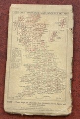 OS Ordnance Survey One Inch Map, BOURNEMOUTH, Sheet 179, 1940