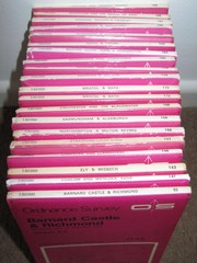 OS Ordnance Survey Landranger Maps – Pink covers – 1974-1982 – ‘very good cond’