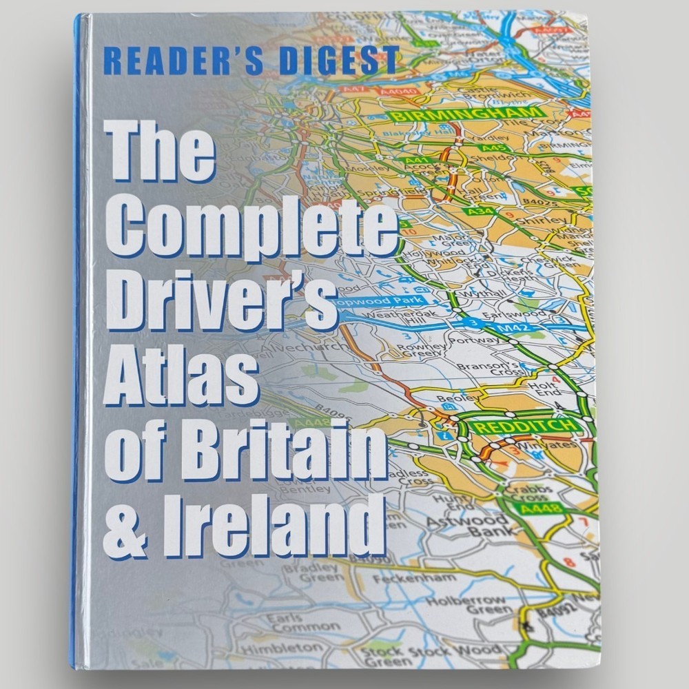 Reader’s Digest Driver’s Atlas of Britain & Ireland 2006 Hardcover Road Map Book