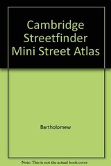 Cambridge Streetfinder Mini Street Atlas by Bartholomew Paperback / softback The