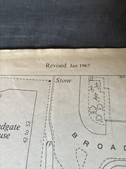 Ordnance Survey Plan SP3378NW North Sheet 1:500 1967 Coventry