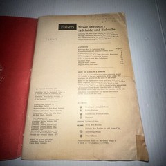 Fullers Street Directory Adelaide and Suburbs 1972 vintage maps reference guide