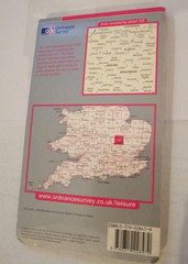 Ordnance Survey Landranger 1:50,000 map Bedford & Huntingdon 153