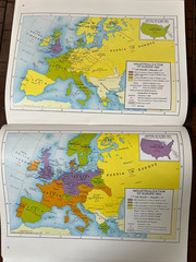 Rand McNally set of 2 1993 world atlas 1997 Historical Atlas