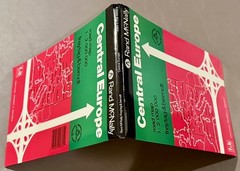 1990’s Vintage Rand McNally Central Europe Road Map Freytag and Berndt Wien