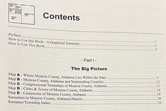 Family Maps of Monroe County, Alabama, Deluxe Edition : With Homesteads, Roads,