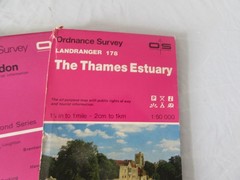 3 x O S landranger maps