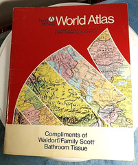 Vintage Rand McNally World Atlas 1980