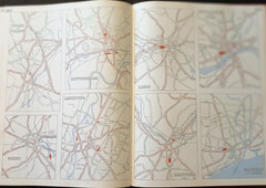 Vintage Geographers Road Atlas of Great Britain and Northern Ireland HB –