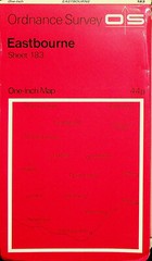 Ordnance Survey One-Inch 7th Series Map – Sheet 183 – Eastbourne