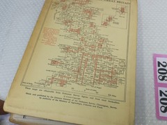 OS Ordnance Survey One Inch Cloth Map, of Shrewsbury , Sheet 118 1961