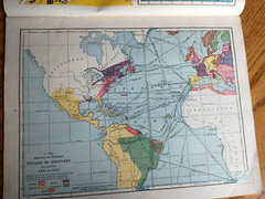 1948 Hammond AMERICAN HISTORY ATLAS Maps, Charts 9.25 x 12.25″