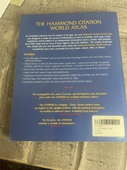 World Atlas by Hammond World Atlas Corporation Staff (1999, Digital, Other,…