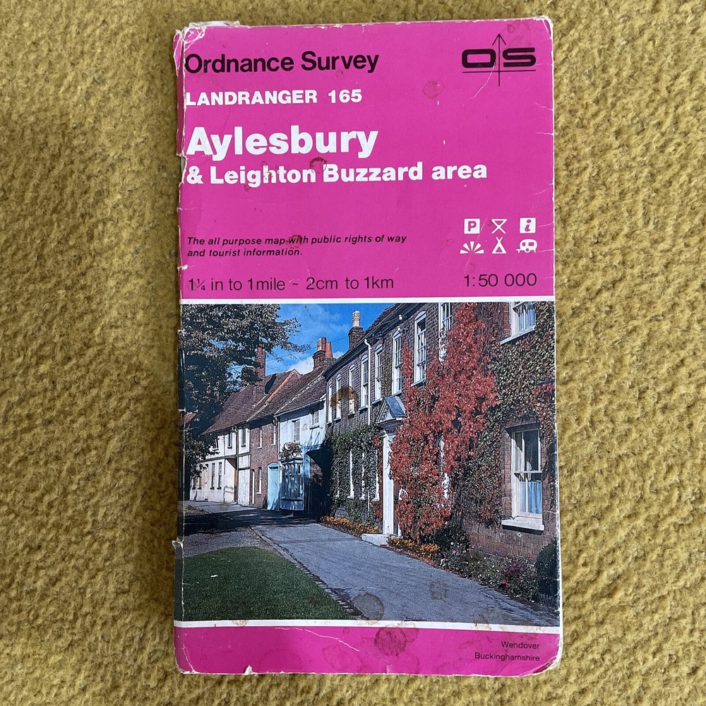 Landranger Maps: Sheet 165: Aylesbury and Leighton Buzzard Area by Ordnance…