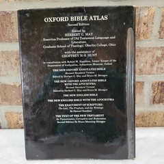 Oxford Bible Atlas Second Edition 1974 Herbert G May Hardcover Dust Jacket