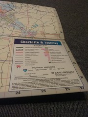 Vtg 2002 RAND MCNALLY EASYFINDER Charlotte NC & Vicinity Laminated Map NEW!