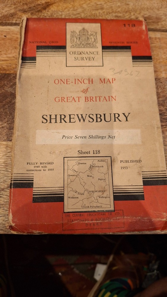 Ordnance Survey Maps, One-Inch Map of Great Britain