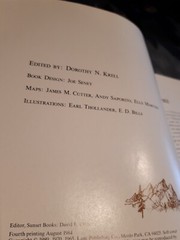 National Parks of the West, Editors Of Sunset Books, Lane Publishing, 1984
