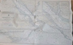 Vintage Map – Southampton Water, Sheet No. 1905 – England, South Coast