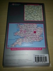 Ordnance Survey Landranger Laminated Maps X5 Bedford & Huntingdon St Neots 153