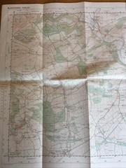 1974 Ordnance Survey Pathfinder Map ST 80/90 Blandford Forum (incl Witchampton )
