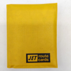Vintage JET Route Cards Set Complete – 68 UK maps, 4 City Maps & Index in Wallet
