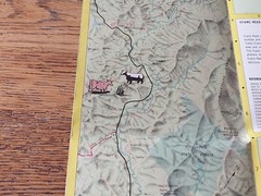 Vintage Folded CMA Lismore District Map Retro Cover, First Edition 1983