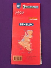 Benelux by Michelin Travel Publications Sheet map, No 907, 1999
