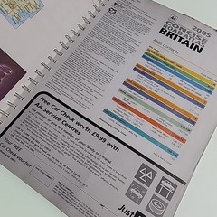 Concise Road Atlas Britain AA 2005 Paperback Book