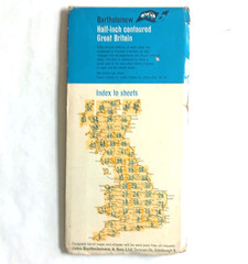 4 x South East of England maps OS & Bartholomew