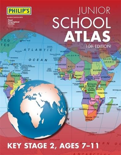 Philip’s Junior School Atlas 10th Editi… by Philip’s Maps Paperback / softback