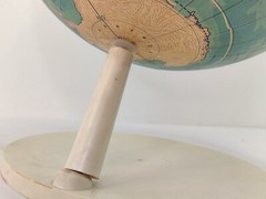 Vintage Globe World Map Soviet Russian USSR 1990s