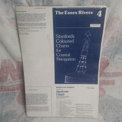 Admirality Chart x3 River Colne and Blackwater Navigational Charts 1990 Wall Map
