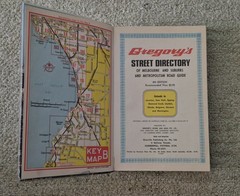 2x Vintage Gregory’s Melbourne Street Directories 4th & 8th Edition
