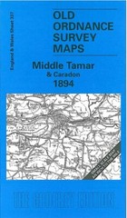 Middle Tamar & Cardon 1894 One Inch Sheet 337 by Richard Oliver