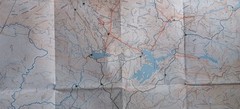 General Map Of Snowy Mountains Area Australia 1968 8th Edition