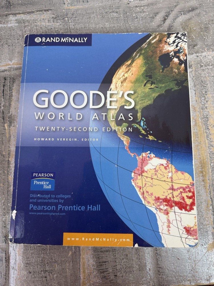 Goode’s World Atlas by Rand McNally Staff (2009, Trade Paperback)