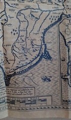 Old Map of Isle of Wight 1610, No.371a • Authentic Replica Map • Porter Prints.