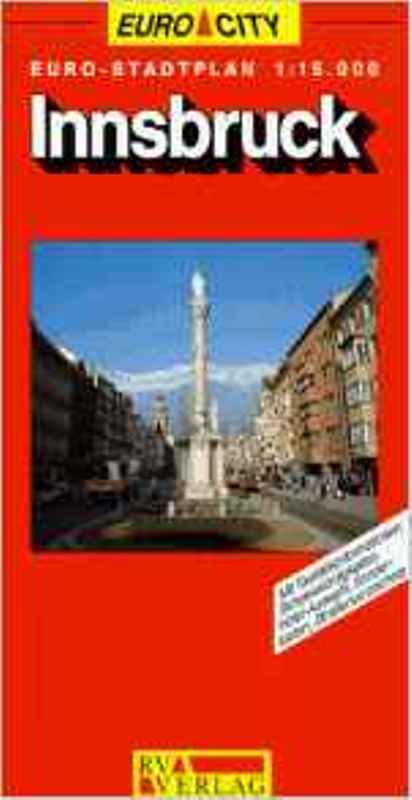 Innsbruck by RV Reise & Verkehrsverlag GmbH. (Sheet map,folded).NEW.End Of Stock