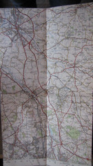 Ordnance Survey Map Of Stafford 1963. Sheet 119