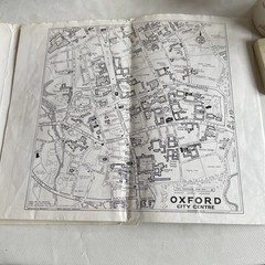Vintage OXFORD Barrett’s STREET MAP of mid 1970s.