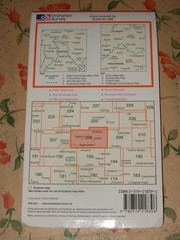 ORDNANCE SURVEY MAP EXPLORER 208 BEDFORD & ST NEOTS NO RIPS TEARS VGC