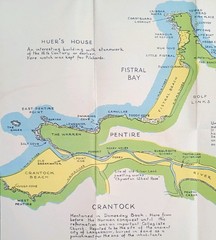 3 Street Maps of Newquay, Cornwall.