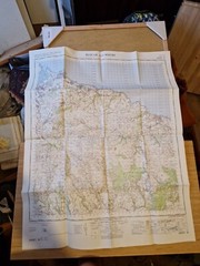 Ordnance Survey Map Of Great Britian – REDCAR AND WHITBY – 1965 – 1/63360