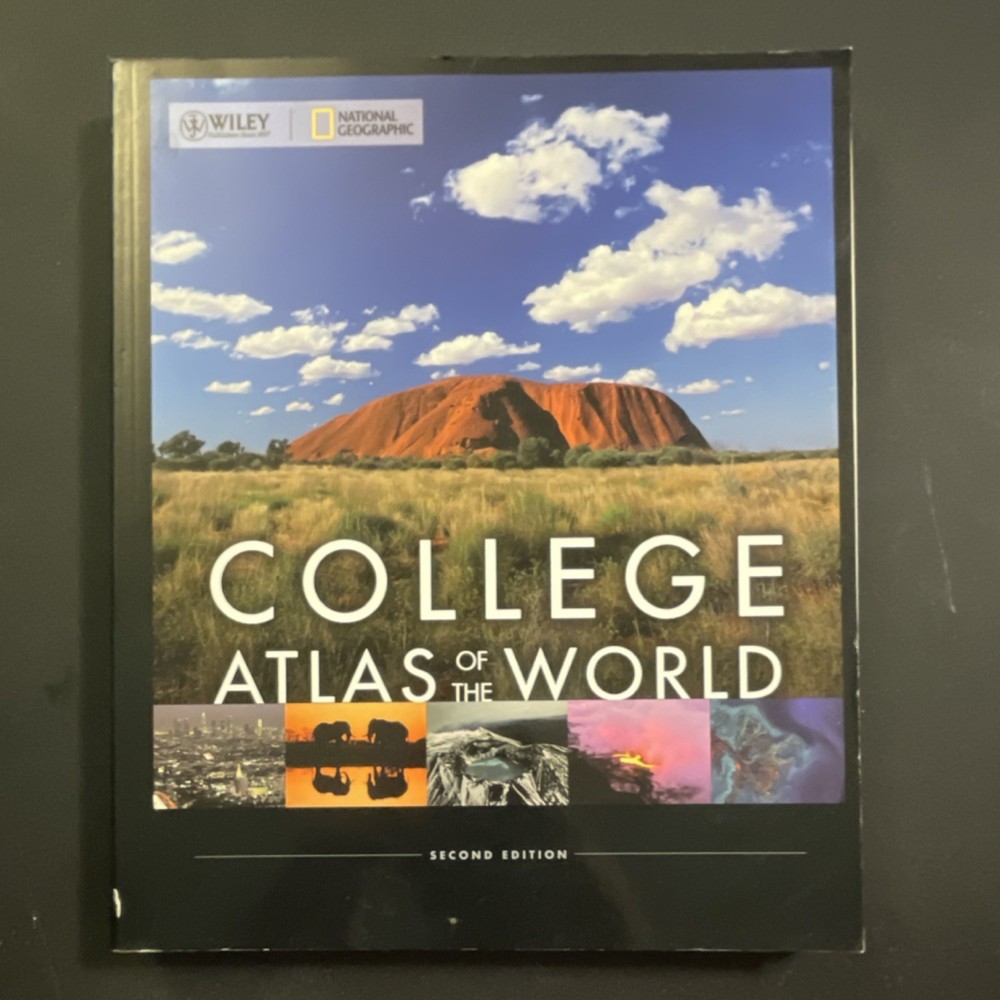 National Geographic College Atlas of the World Second Edition English Atlas