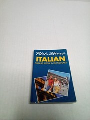 Rick Steves’ Italian Phrase Book & Dictionary Paperback