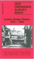 London Bridge Station 1872-1893 London Large Scale Sheet 7.86