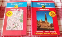 Vtg Belgium Travel Guide Books & Maps Bundle Brussels, Bruges, Ghent & Antwerp