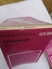 FOUR Landranger OS Maps Aberystwyth 135, Lampeter 146, St David’s 157&Tenby 158 